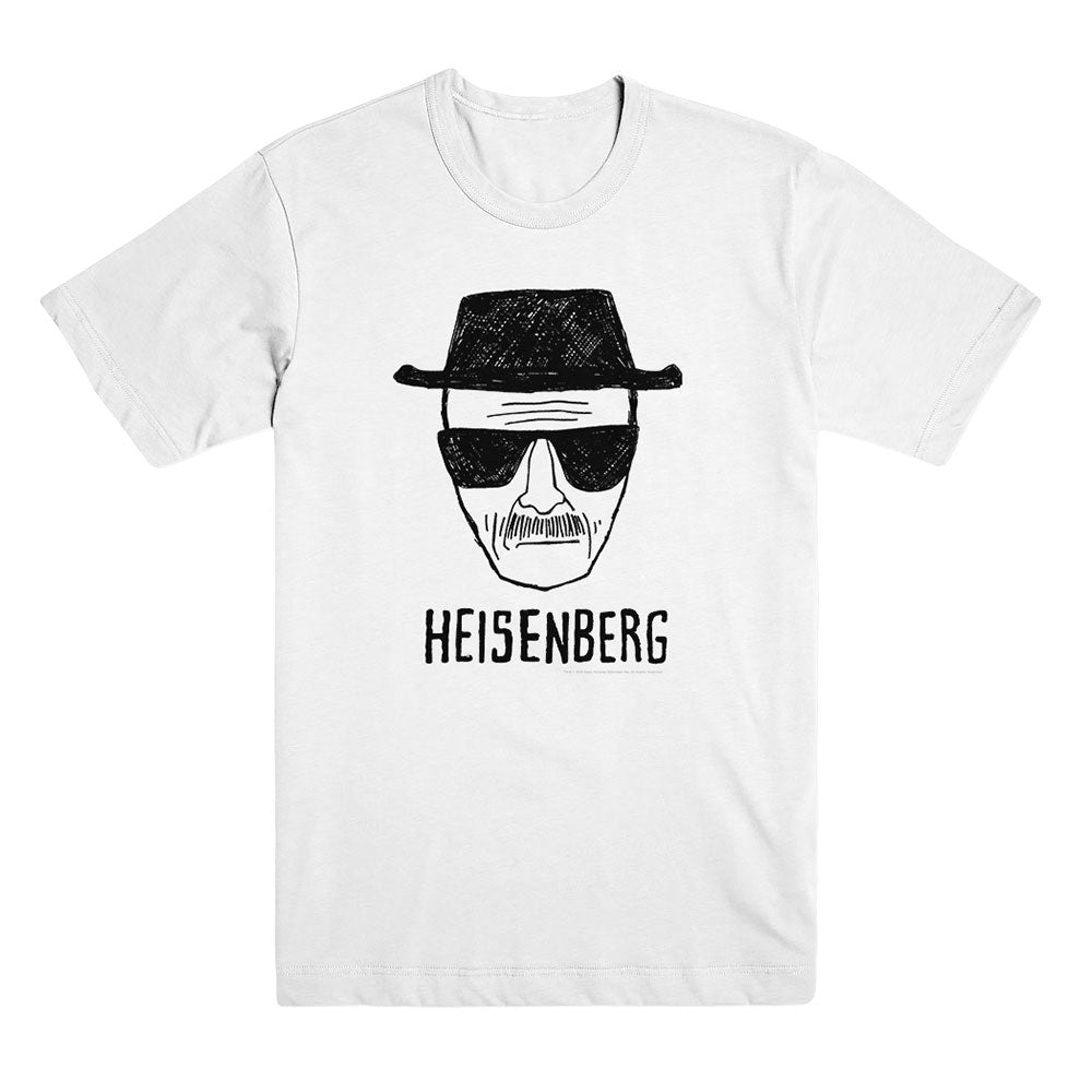 Heisenberg Unisex White Tee from Breaking Bad