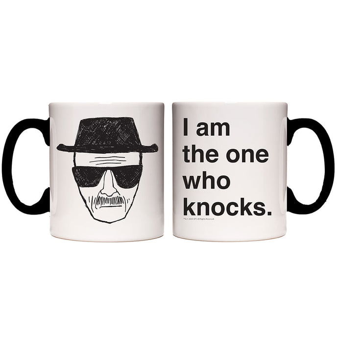 Breaking Bad I Am the One Who Knocks Transforming Mug