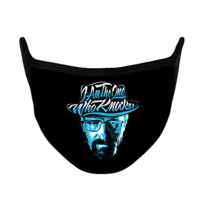 I Am the One Who Knocks Face Mask from Breaking Bad